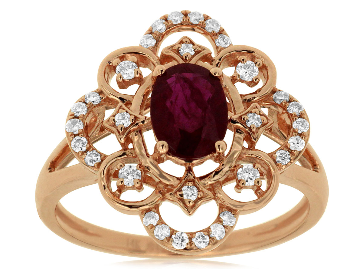 RUBY & DIAMOND RING
