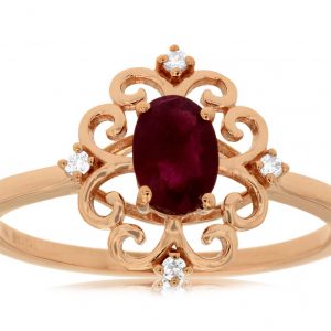 RUBY & DIAMOND RING