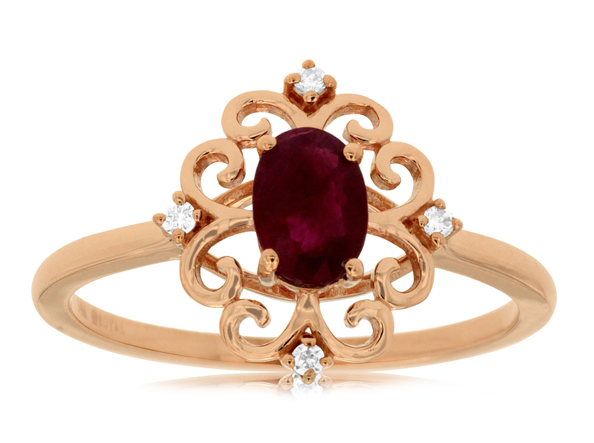 RUBY & DIAMOND RING