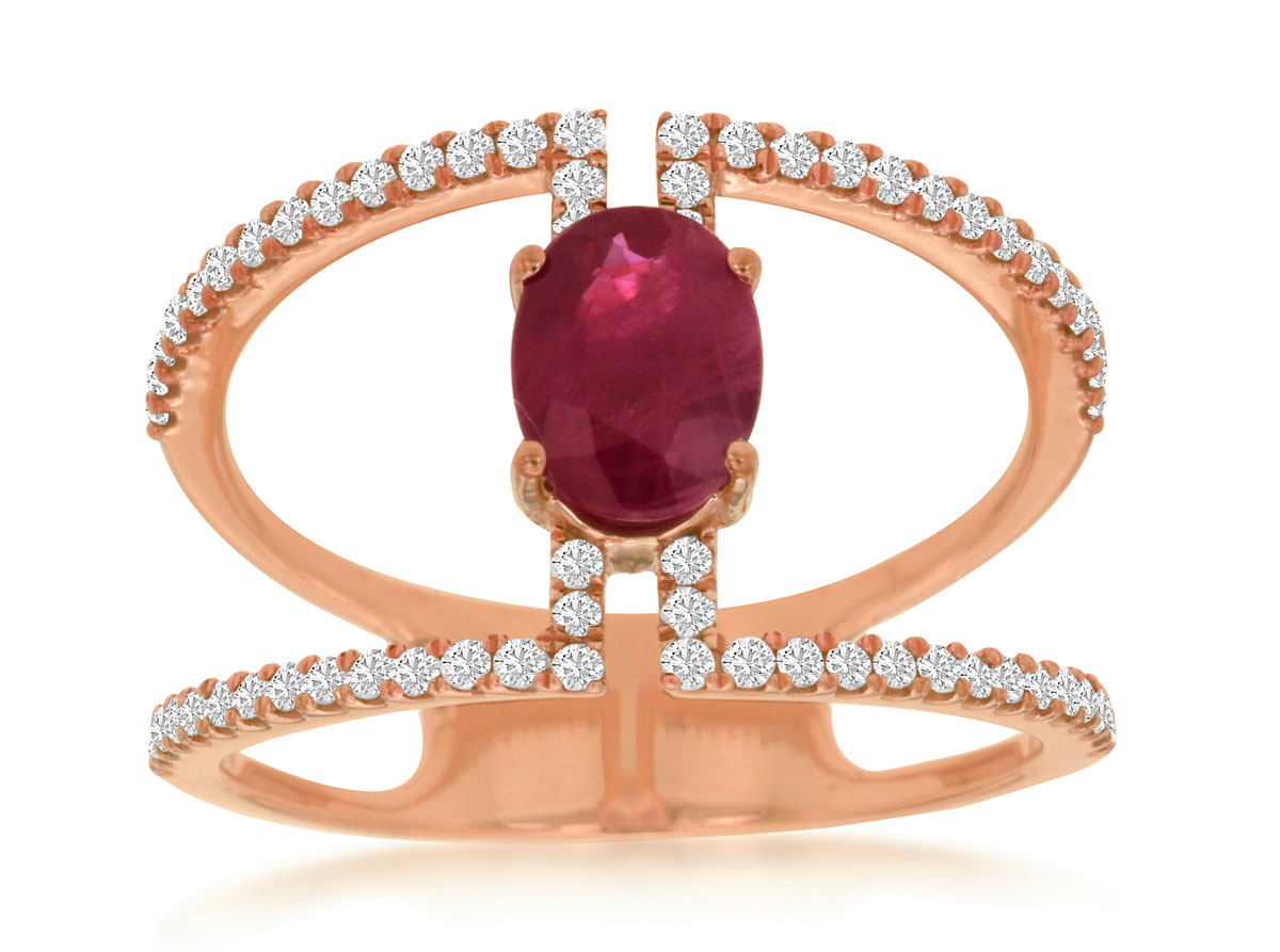 RUBY & DIAMOND RING