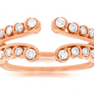 LADIES DIAMOND INSERT RING