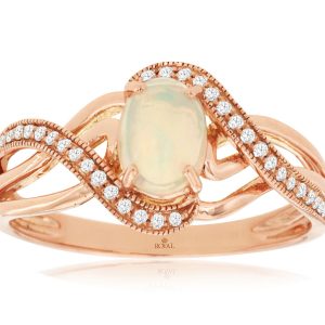 OPAL & DIAMOND RING