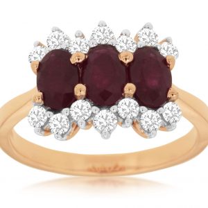 RUBY & DIAMOND RING