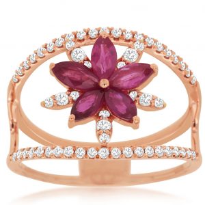 RUBY & DIAMOND RING