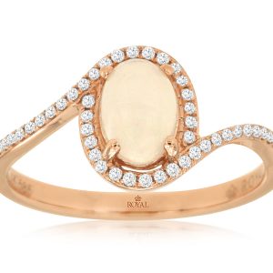 OPAL & DIAMOND RING