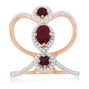 RUBY & DIAMOND RING