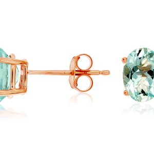 AQUAMARINE EARRING