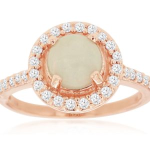 OPAL & DIAMOND RING