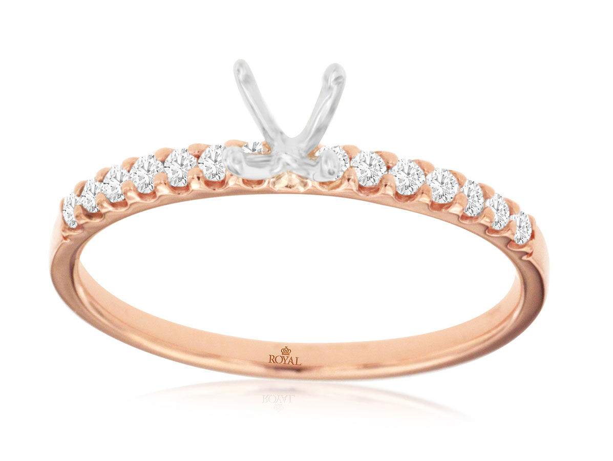 ENGAGEMENT (NO CENTER ST) RING
