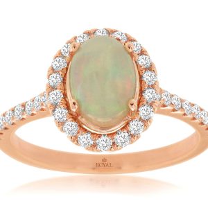 OPAL & DIAMOND RING