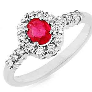 RUBY & DIAMOND RING