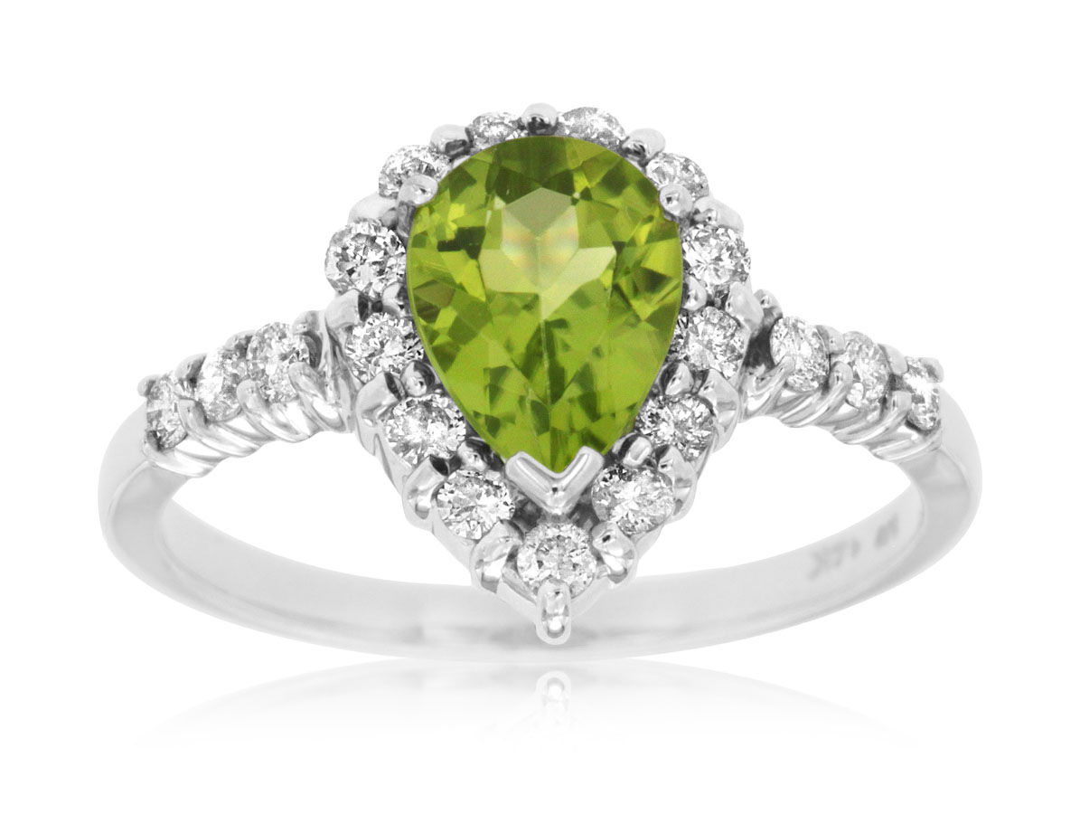 PERIDOT & DIAMOND RING