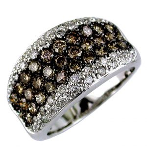 DIAMOND & MOCHA DIAMOND RING