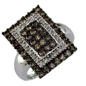 DIAMOND & MOCHA DIAMOND RING