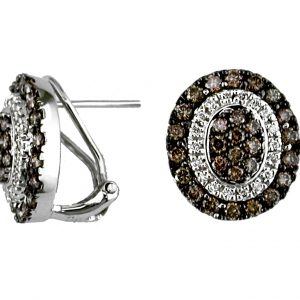 DIAMOND &MOCHA DIAMOND EARRING