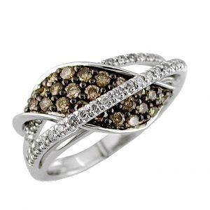 DIAMOND & MOCHA DIAMOND RING