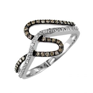 DIAMOND & MOCHA DIAMOND RING