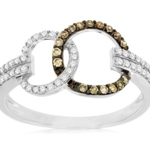 DIAMOND & MOCHA DIAMOND RING
