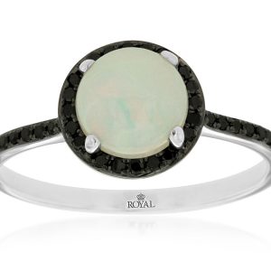 OPAL & DIAMOND RING
