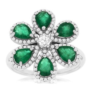 EMERALD & DIAMOND RING