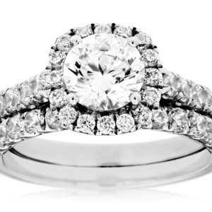 SEMI MOUNT WITH WEDDING RING
