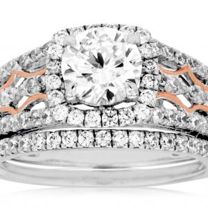 SEMI MOUNT WITH WEDDING RING