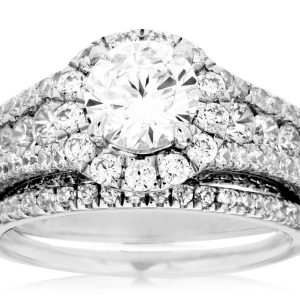 SEMI MOUNT WITH WEDDING RING