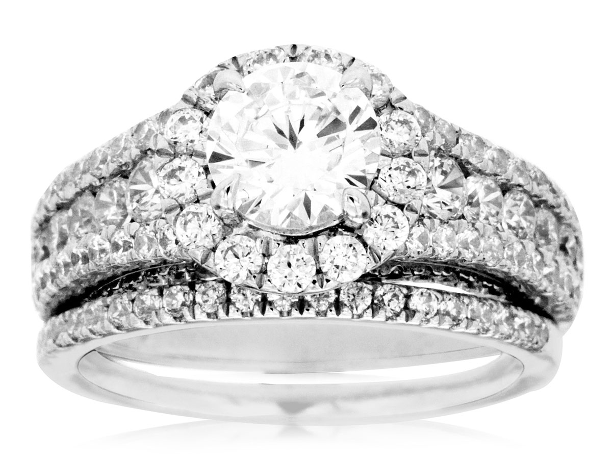 SEMI MOUNT WITH WEDDING RING