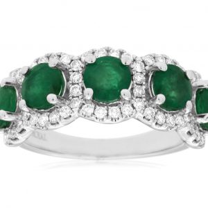 EMERALD & DIAMOND RING
