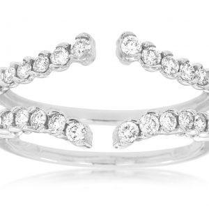 LADIES DIAMOND INSERT RING