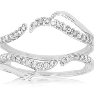 LADIES DIAMOND INSERT RING