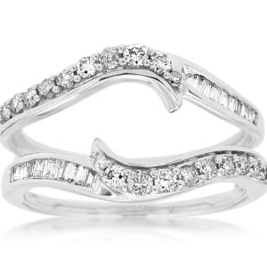 LADIES DIAMOND INSERT RING