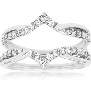 LADIES DIAMOND INSERT RING