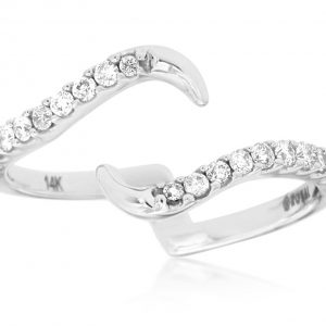 LADIES DIAMOND INSERT RING