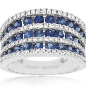 SAPPHIRE & DIAMOND RING