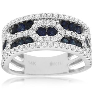 SAPPHIRE & DIAMOND RING