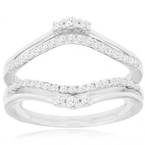 LADIES DIAMOND INSERT RING