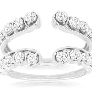 LADIES DIAMOND INSERT RING
