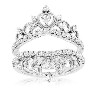 LADIES DIAMOND INSERT RING