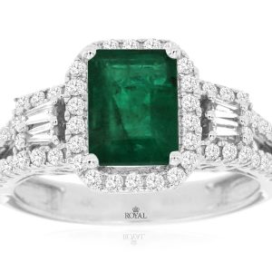EMERALD & DIAMOND RING