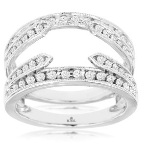 LADIES DIAMOND INSERT RING
