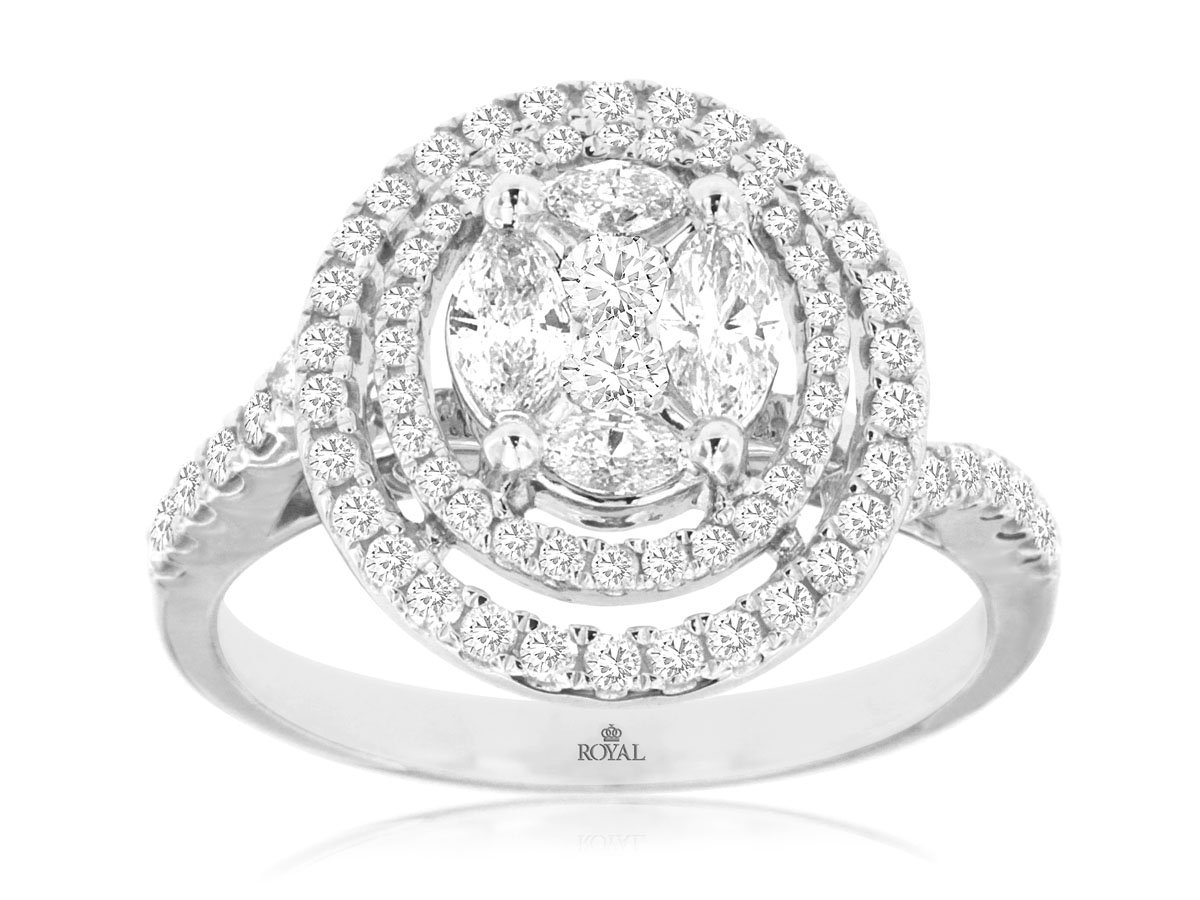 LADIES' DIAMOND RING