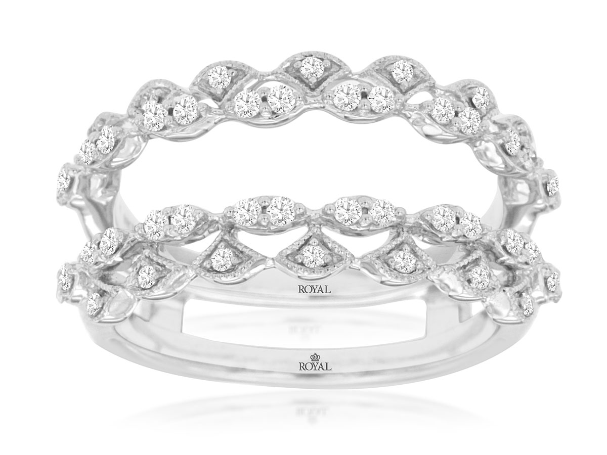 LADIES DIAMOND INSERT RING