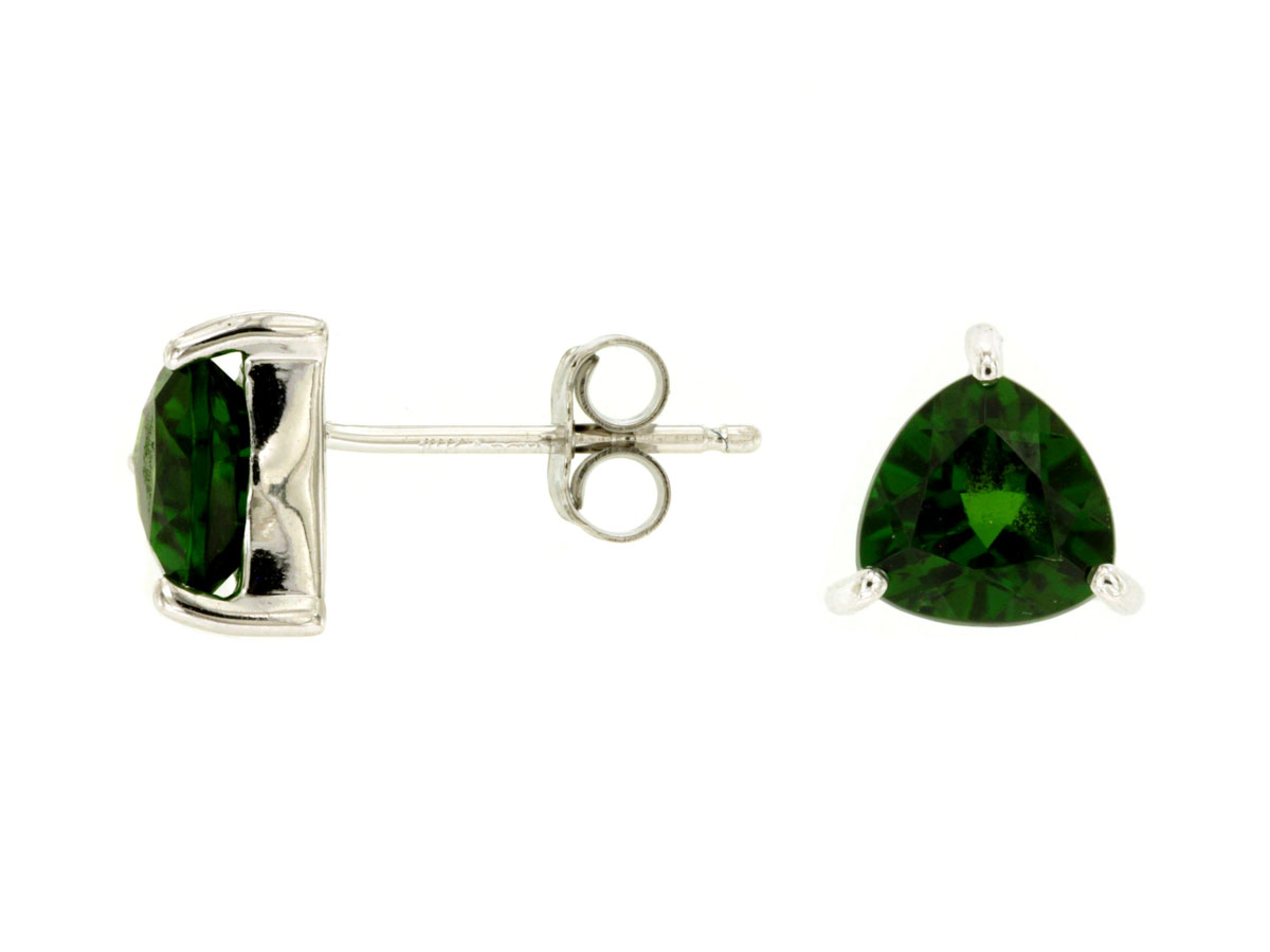 RUSSALITE & DIAMOND EARRING
