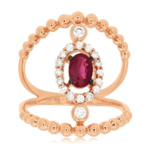 RUBY & DIAMOND RING