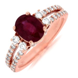 RUBY & DIAMOND RING