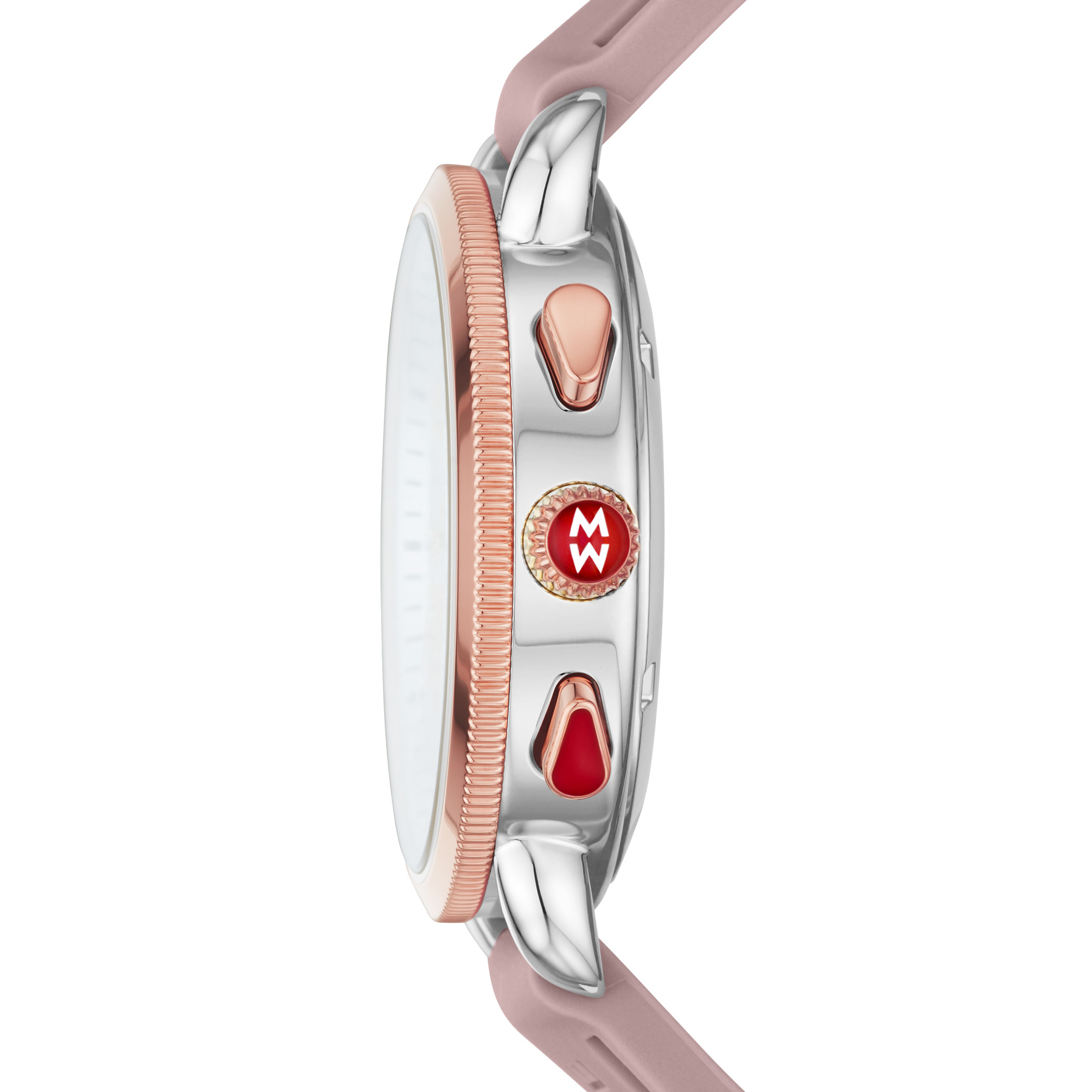 Sporty Sport Sail Two-Tone Pink Gold Watch