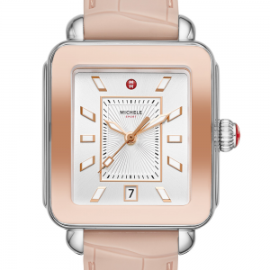 Deco Sport Two-Tone Pink Gold Watch