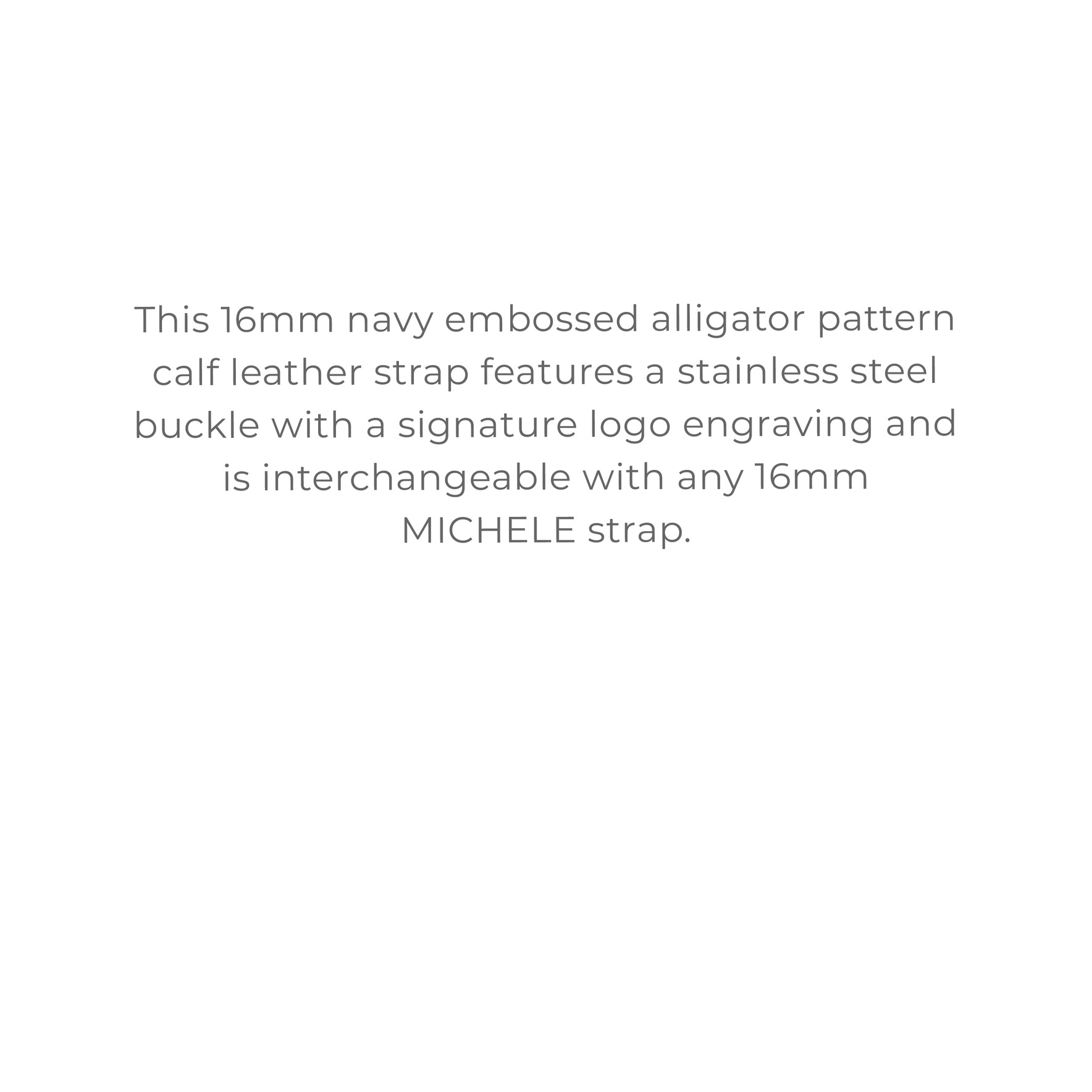 MICHELE STRAPS