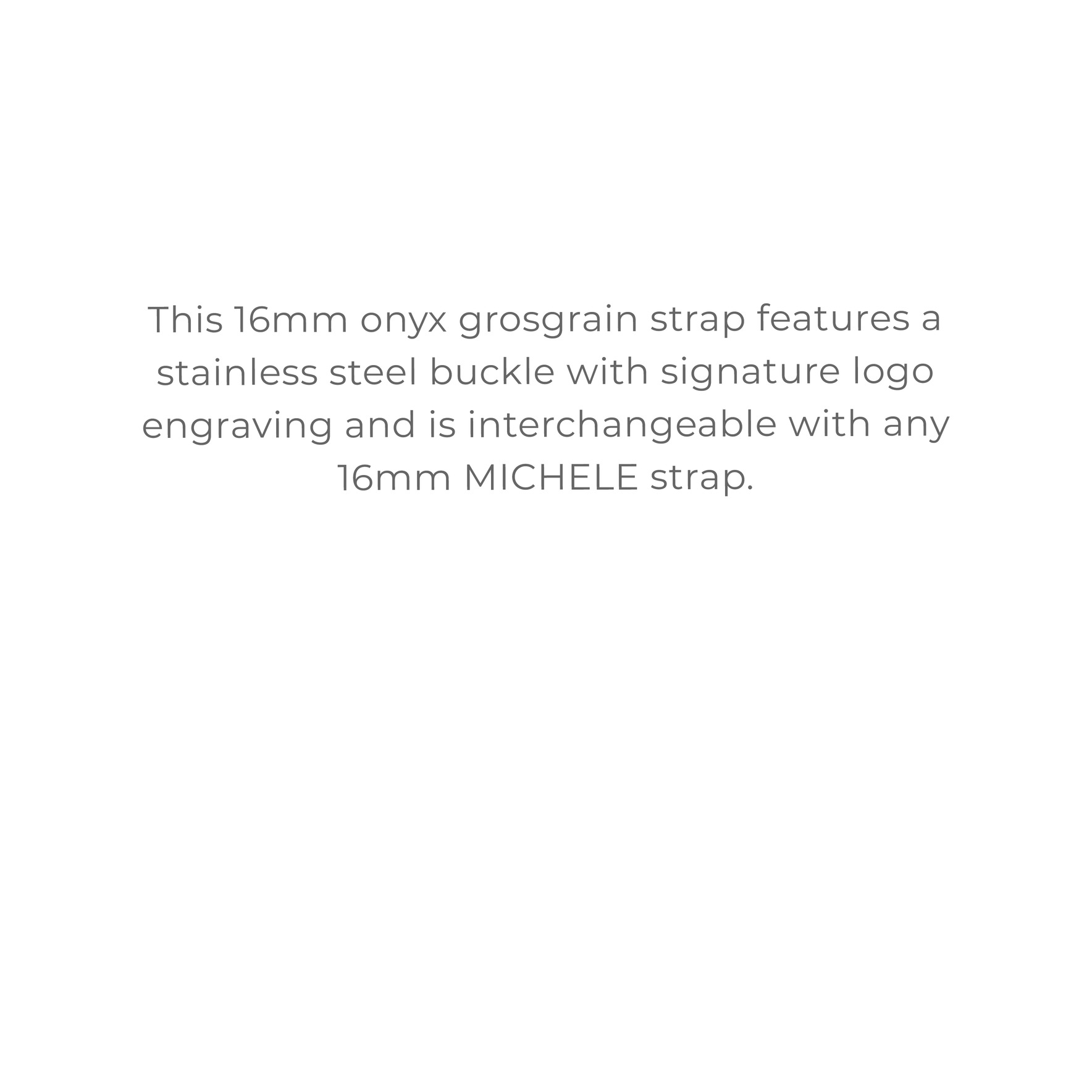 MICHELE STRAPS
